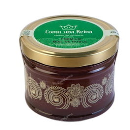 COMO UNA REINA Miel de Roble Tarro Cristal Premium 600 g