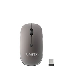 Unitec Ratón óptico inalámbrico gris