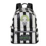 Karactermania Mochila Heady Beetlejuice Stripes Blanco