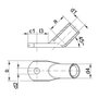 Klauke 47R1245 Terminal de 70 mm² M12 (25 unidades)