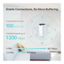 TP-Link Deco S4 Sistema Mesh WiFi Doble Banda 3 Pack Cobertura 370 m² Blanco