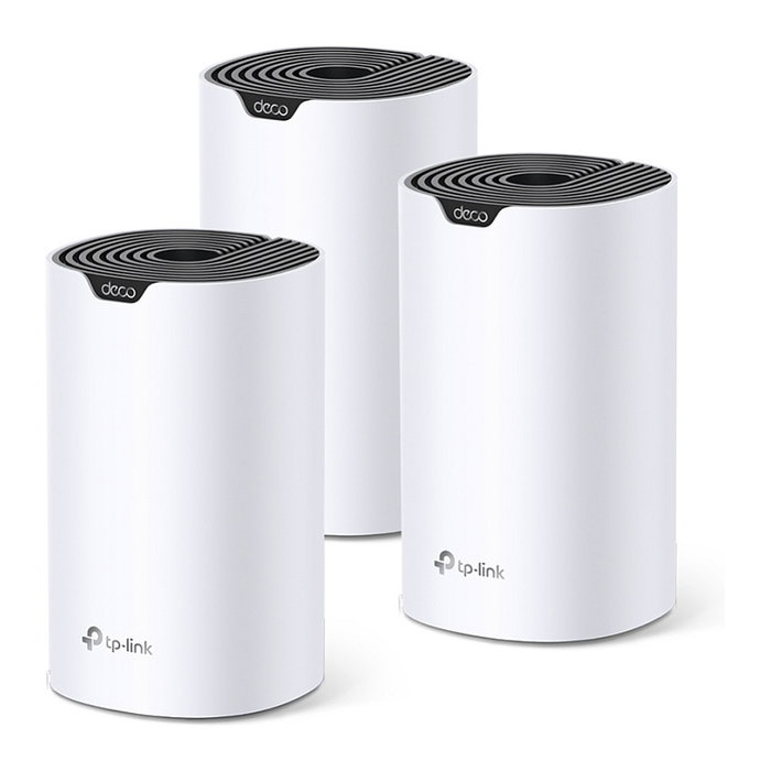 TP-Link Deco S4 Sistema Mesh WiFi Doble Banda 3 Pack Cobertura 370 m² Blanco TP-Link Deco S4 Sistema Mesh WiFi Doble Banda 3 Pack Cobertura 370 m² Blanco