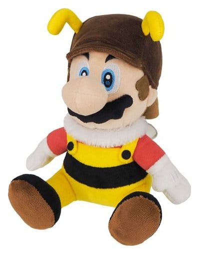 Sanei Super Mario Peluche Bee Mario 18 cm