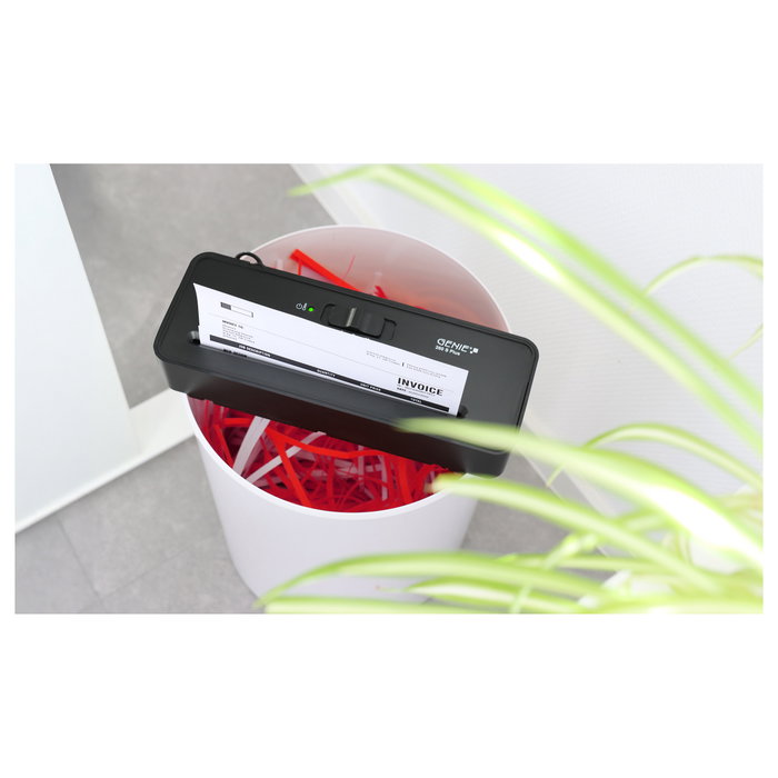 Genie 260 S Plus Trituradora de Papel Corte en Tiras, 6 Hojas, Nivel P-2, 22 cm Genie 260 S Plus Trituradora de Papel Corte en Tiras, 6 Hojas, Nivel P-2, 22 cm