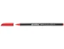 Edding Rotulador 1200 Punta Fibra Rojo Tinta Base Agua Punta Redonda 0.5 mm Trazo 1 mm
