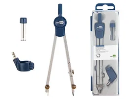 Liderpapel Compás articulado con adaptador universal