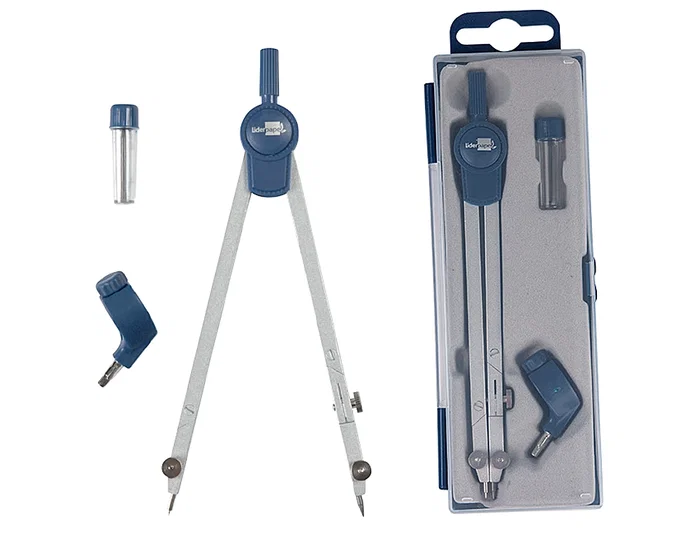 Liderpapel Compás articulado con adaptador universal