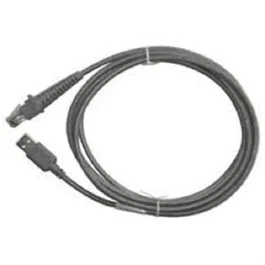 Datalogic Cable USB 2.0 de 2 m con conector USB A, Gris