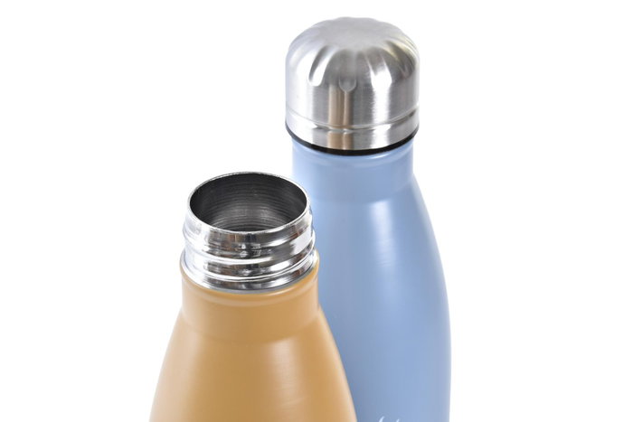 DKD Home Decor Botella Inox Doble 500ml Surtida