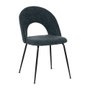 Silla Azul Tejido-Metal Contract 49 X 60 X 81 cm (Set de 4)