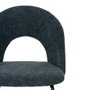 Silla Azul Tejido-Metal Contract 49 X 60 X 81 cm (Set de 4)