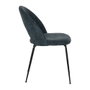 Silla Azul Tejido-Metal Contract 49 X 60 X 81 cm (Set de 4)