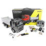 AMEWI Mercedes-Benz Arocs 6x6 Muldenkipper 1:14 RTR Camión Basculante Eléctrico Radio Control 22728 - Antracita