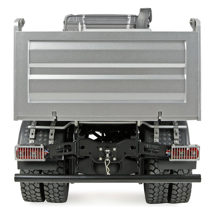AMEWI Mercedes-Benz Arocs 6x6 Muldenkipper 1:14 RTR Camión Basculante Eléctrico Radio Control 22728 - Antracita