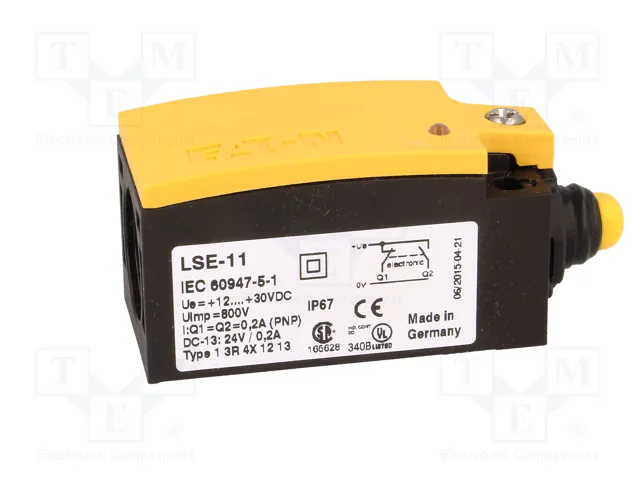 EATON ELECTRIC LSE-11 Interruptor de fin de carrera PNP / NO + NC EATON ELECTRIC LSE-11 Interruptor de fin de carrera PNP / NO + NC
