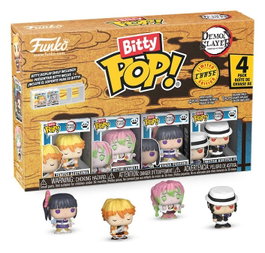 Demon Slayer: Kimetsu no Yaiba Pack de 4 Figuras Bitty POP! Vinyl Zenitsu 2,5 cm