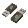 Conceptronic DONN10G Adaptador USB-A a USB-C (Pack de 2)