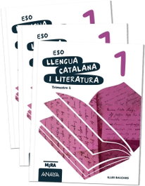 ANAYA, Llengua catalana i literatura 1 - ANAYA