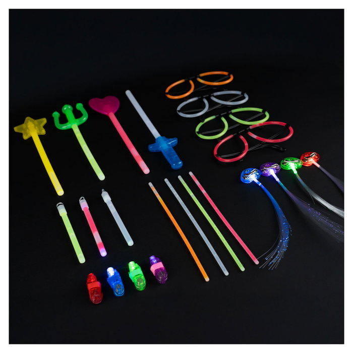 Realpower Figura Decorativa Iluminada 108 Piezas Party-Box, Multicolor, 220 x 155 x 50 mm