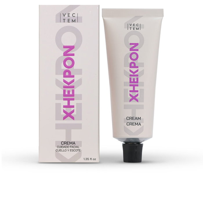 Xhekpon Crema Facial Anti-Arrugas con Colágeno y Centella Asiática - 40 ml - Reduce Arrugas, Mejora Firmeza e Hidratación