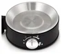 WMF Stelio 0415070011 Hervidor de huevos, 7 huevos, Negro/Cromo