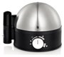WMF Stelio 0415070011 Hervidor de huevos, 7 huevos, Negro/Cromo