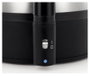 WMF Stelio 0415070011 Hervidor de huevos, 7 huevos, Negro/Cromo