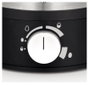 WMF Stelio 0415070011 Hervidor de huevos, 7 huevos, Negro/Cromo