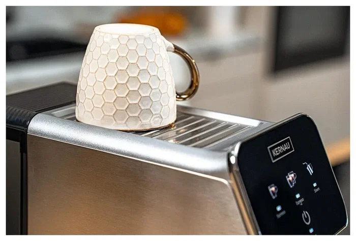 Kernau KCM 131 Cafetera espresso plateada 900W 15 bares