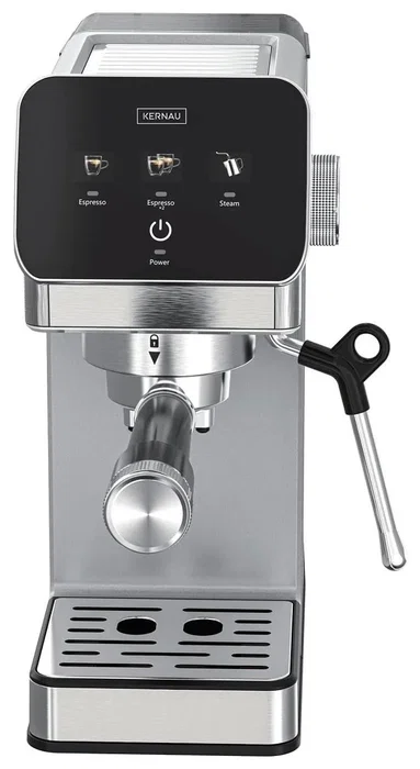 Kernau KCM 131 Cafetera espresso plateada 900W 15 bares
