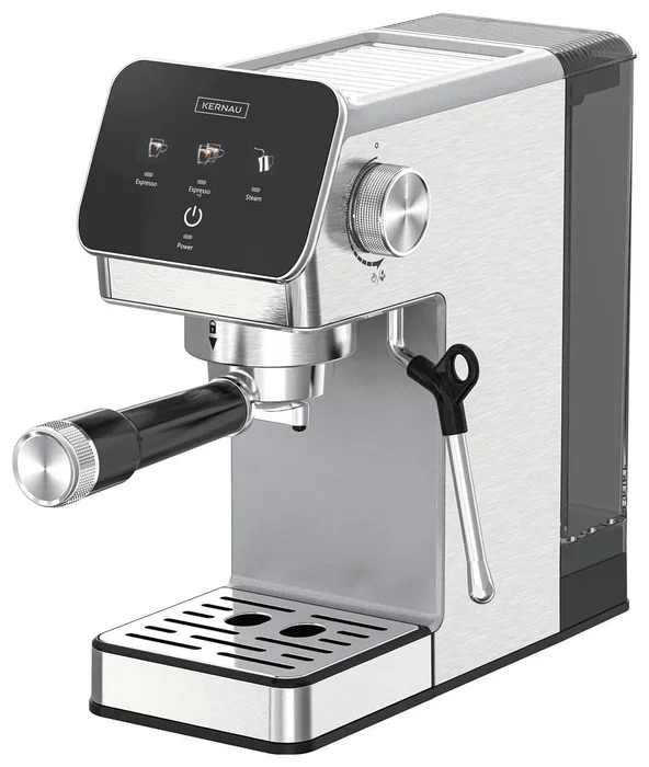 Kernau KCM 131 Cafetera espresso plateada 900W 15 bares