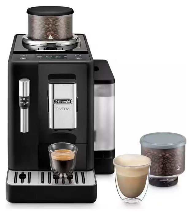 De'Longhi Rivelia EXAM 440.35.B Cafetera Automática 19 bares 1450 W Negro De'Longhi Rivelia EXAM 440.35.B Cafetera Automática 19 bares 1450 W Negro