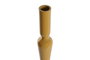 DKD Home Decor Candelabro Sejed Urban Mostaza Terracota Aluminio 10 x 41 x 10 cm (2 Unidades)