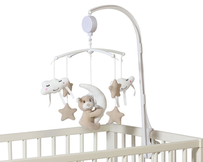 KioKids Móvil Musical Cuna Dolci Amici Oso Beige +0 Meses