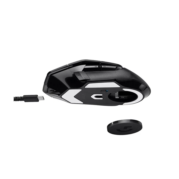 Logitech G502 X LIGHTSPEED Ratón Inalámbrico Negro