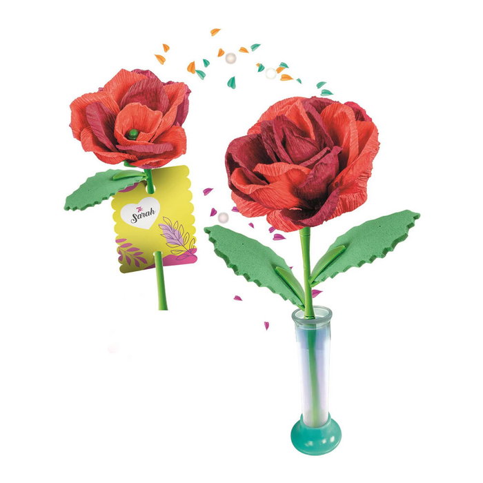 CLEMENTONI Creador flores Rosa Create your Flowers Idea