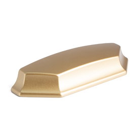 GIUSTI Tirador Zamak Concha Sinai Acabado Oro Satinado Dist. Agujero 64Mm.