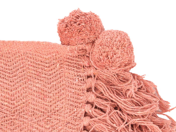 Giftdecor Multiusos Pompon Teja 120 x 150 cm (Set de 12)