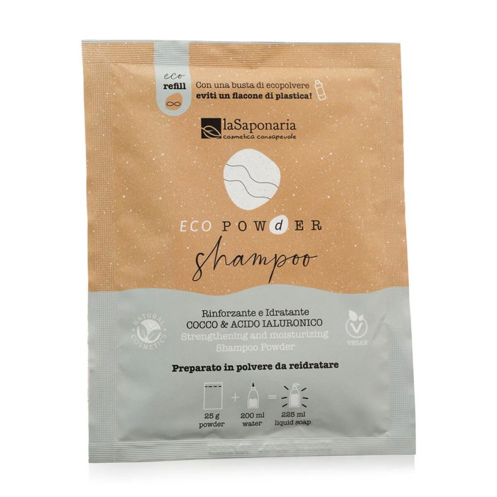 La Saponaria Champú en Polvo Coco y Ácido Hialurónico 25 g La Saponaria Champú en Polvo Coco y Ácido Hialurónico 25 g