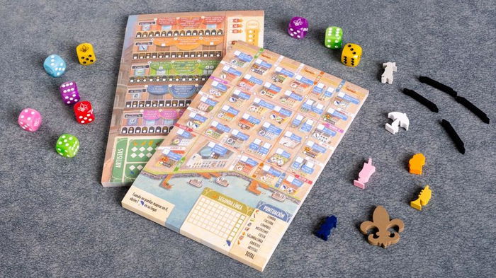 Transcend Games Juego de Mesa French Quarter - Juego Estratégico Ambientado en el Barrio Francés de Nueva Orleans para 1+ Jugadores