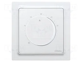 Eltako FTR55EHB-wg Regulador de Temperatura Inalámbrico E-Design55 Blanco Brillante