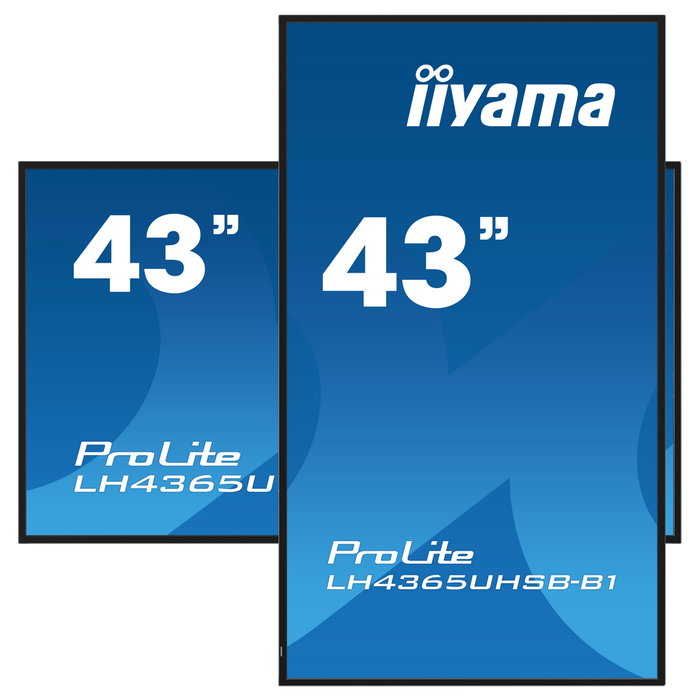 Iiyama ProLite LH4365UHSB-B1 43 Pulgadas 4K UHD IPS