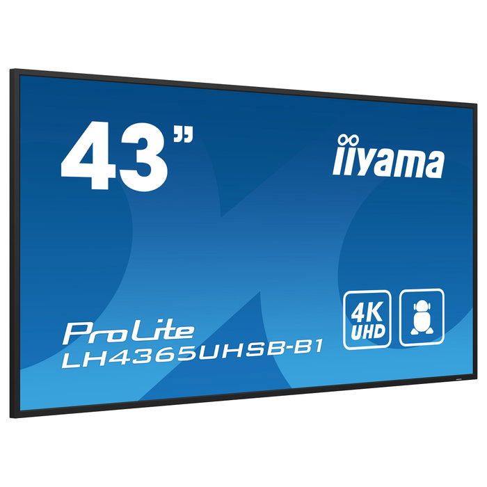 Iiyama ProLite LH4365UHSB-B1 43 Pulgadas 4K UHD IPS
