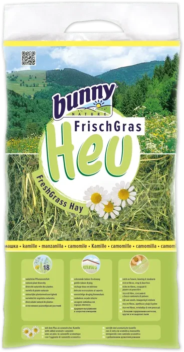Bunny Nature Heno Fresco Manzanilla 500 gr Bunny Nature Heno Fresco Manzanilla 500 gr