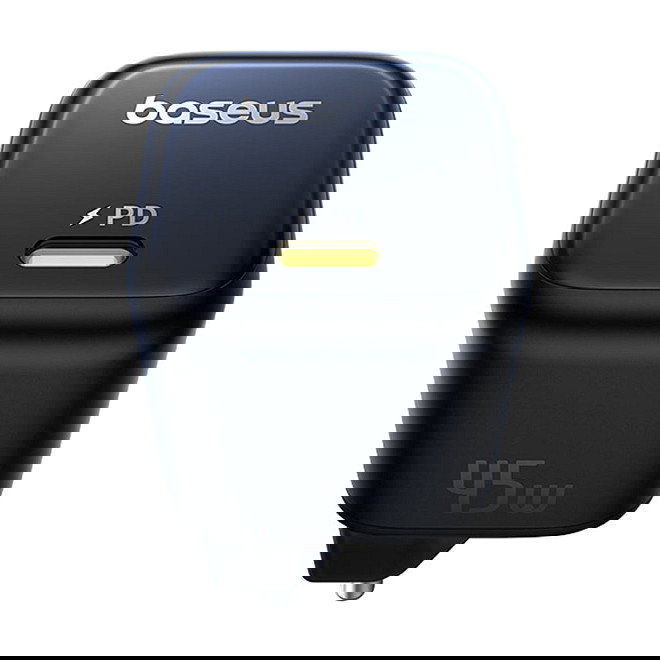 Baseus PicoGo GaN Cargador Rápido 45W USB-C PD EU Negro - Modelo PicoGo