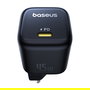 Baseus PicoGo GaN Cargador Rápido 45W USB-C PD EU Negro - Modelo PicoGo