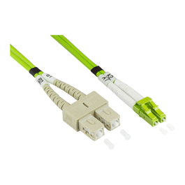 GoodConnections LWL Dpx Patchkabel OM5 MM 50/125Á LC/SC 5m