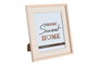 DKD Home Decor Marco de Fotos 20x25 cm Ratan MDF Beige