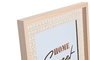 DKD Home Decor Marco de Fotos 20x25 cm Ratan MDF Beige