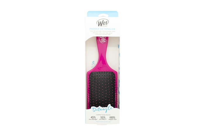 Wet Brush Paddle Detangler Hair Brush - Pink